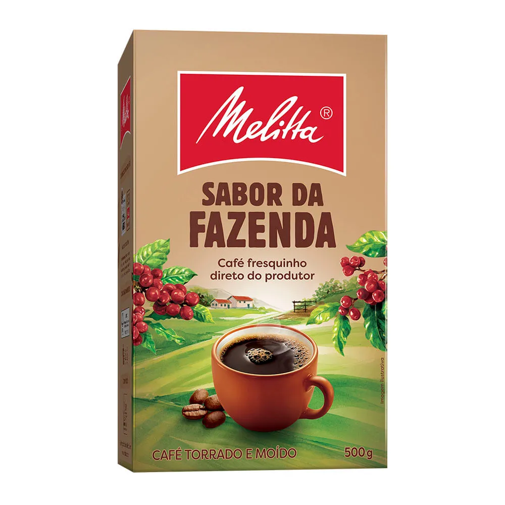 5x Café Sabor da Fazenda 500g